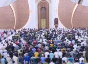 Sholat Tarawih Pertama di Masjid Negara IKN. (Tangkapan layar saluran resmi IKN Indonesia di YouTube)