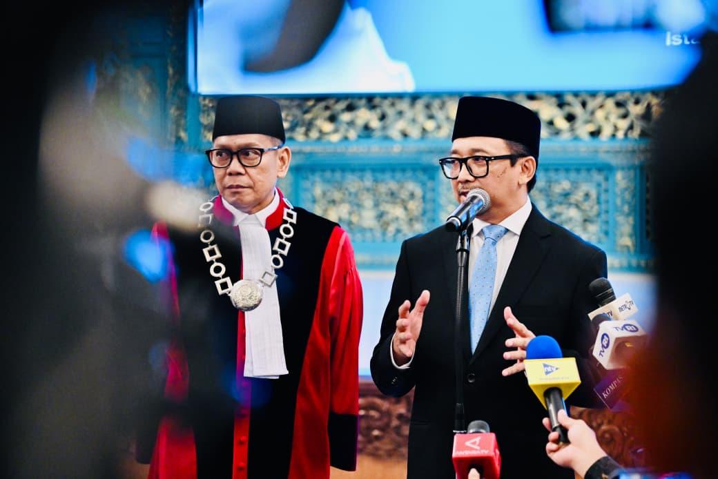 Juda Agung, Wakil Menteri Keuangan atau Wamenkeu yang baru menggantikan Thomas Djiwandono. (Foto: Dok. BPMI Setpres)