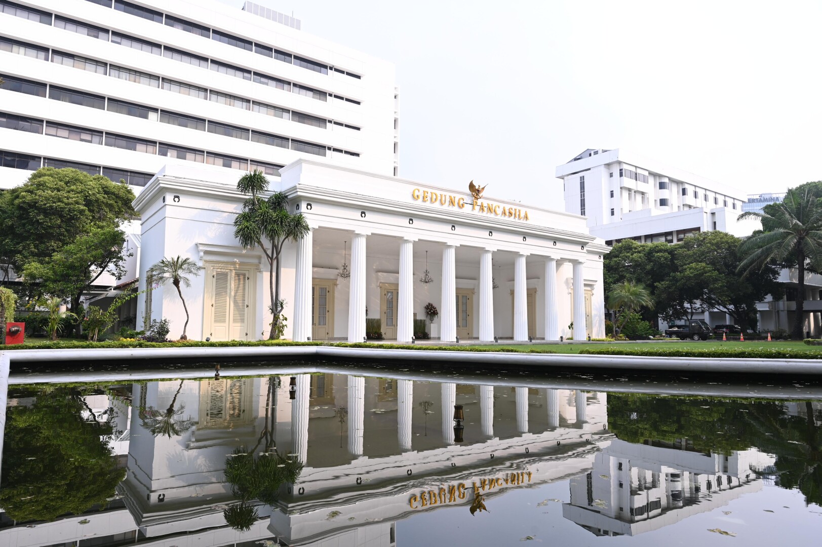 Gedung Pancasila di Kompleks Kantor Kementerian Luar Negeri atau Kemlu, Jakarta. (Sumber Foto: kemlu.go.id)