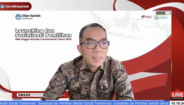 Pemerintah Buka Seleksi 30 SMA Masuk Program SMA Unggul Garuda 2026