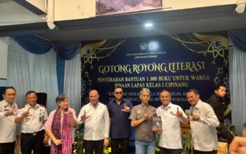 Sumbang Seribu Buku untuk Warga Lapas, NasDem Bangun Gotong Royong Literasi