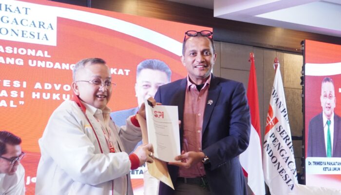 SPI Gaungkan Arah Baru Advokat, RUU Advokat Didorong Segera Rampung
